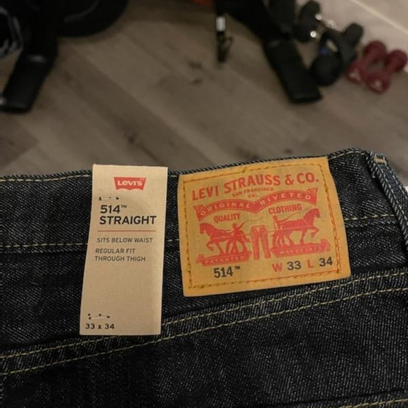 Levi's Other - Levi's 514 Straight 33 X 34